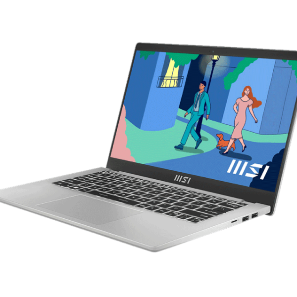 MSI Modern 14 C12M | <b>2022 Model</b> | 14" FHD Laptop Urban Silver Display ( I3-1215U, 8GB, 512GB SSD, Intel, W11 )