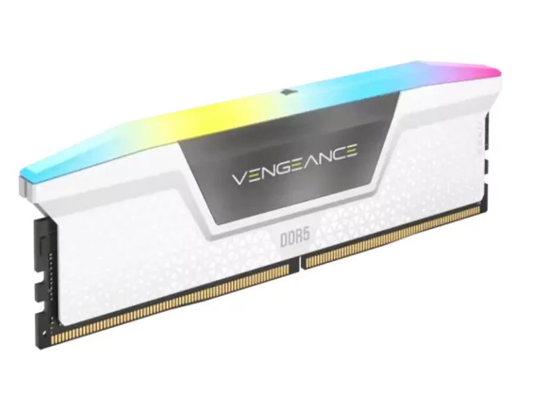 Corsair VENGEANCE RGB 16GB DDR5 6000MHz RAM White