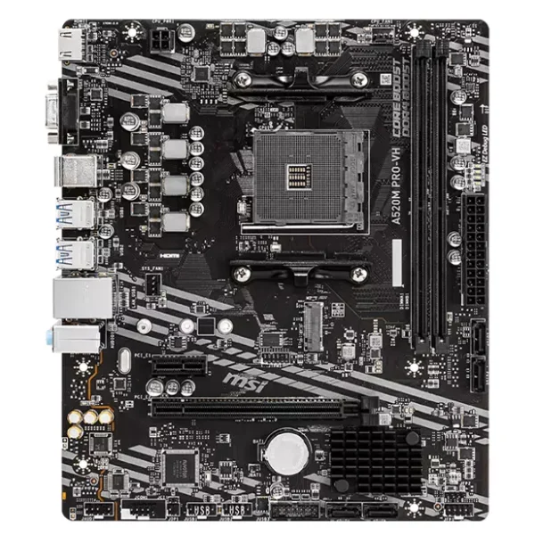 MSI A520M PRO-VH AM4 Motherboard