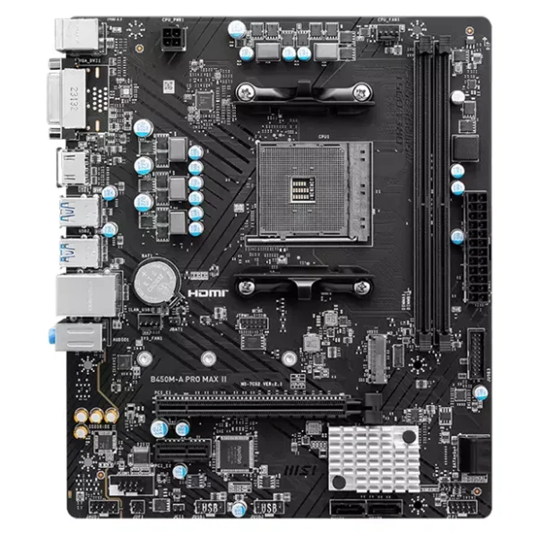 MSI B450M-A PRO Max II Motherboard