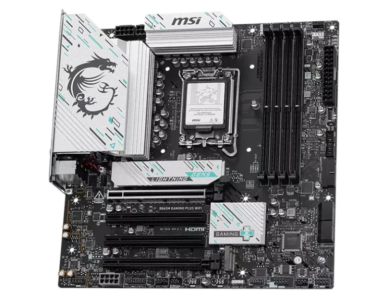 MSI B860M GAMING PLUS WIFI Micro ATX Motherboard