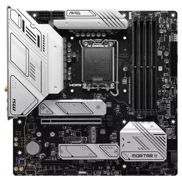 MSI MAG B760M MORTAR WIFI II DDR5 mATX Motherboard