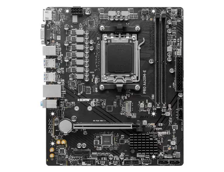 MSI PRO A620M-E DDR5 MATX Motherboard