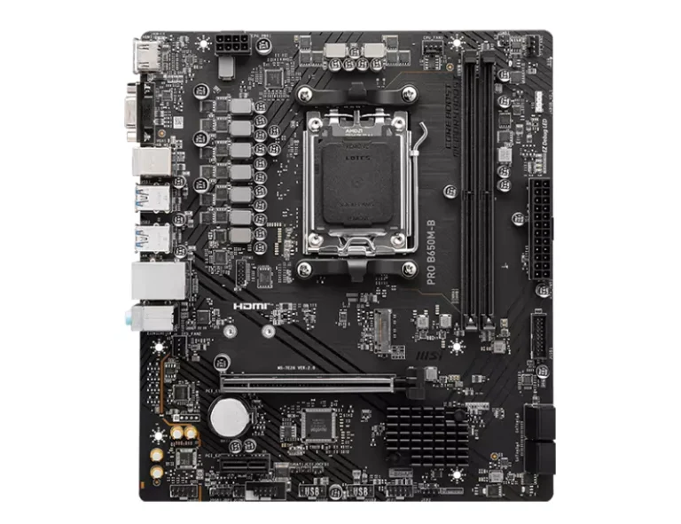MSI PRO B650M-B AM5 Micro-ATX Motherboard