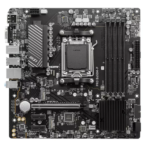 MSI PRO B650M-P AM5 Micro-ATX Motherboard