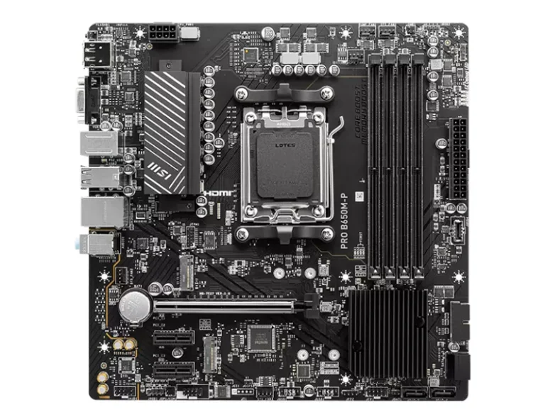 MSI PRO B650M-P AM5 Micro-ATX Motherboard