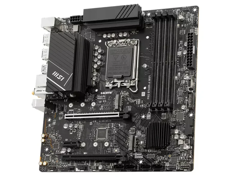 MSI PRO B760M-A WIFI M-ATX Motherboard
