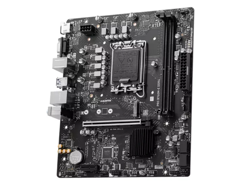MSI PRO B760M-E DDR4 mATX Motherboard