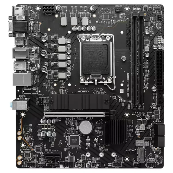 MSI PRO B760M-G DDR4 mATX Motherboard