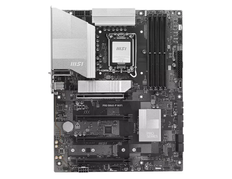 MSI PRO B860-P WIFI LGA 1851 ATX Motherboard