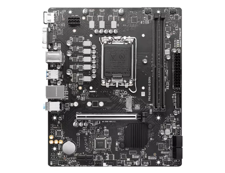 MSI PRO H610M-E DDR4 MOTHERBOARD