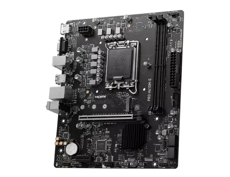 MSI PRO H610M-E DDR5 MOTHERBOARD