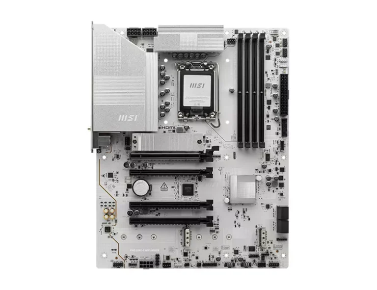 MSI PRO Z890-S WIFI WHITE LGA 1851 ATX Motherboard