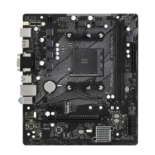 ASRock A520M-HVS AM4 Micro ATX Motherboard