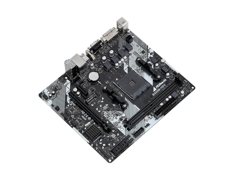 ASRock B450M-HDV R4.0 AMD Motherboard