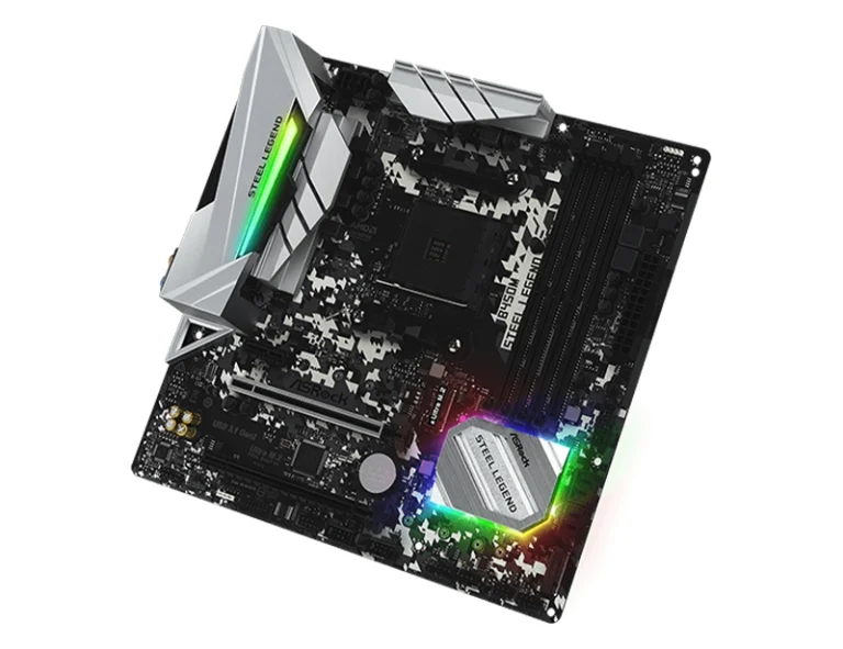 ASRock B450M Steel Legend AMD Motherboard