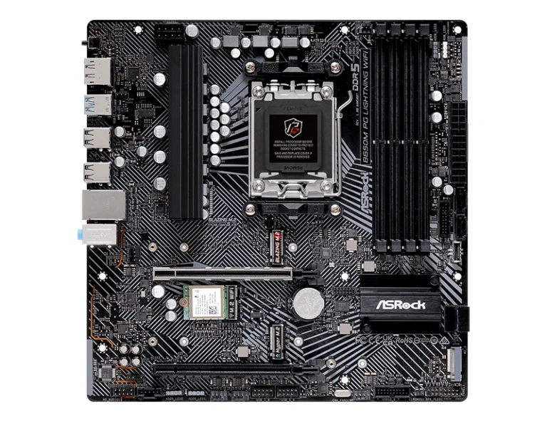 ASRock B650M PG Lightning WiFi AM5 Motherboard