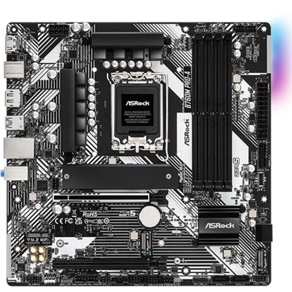 ASRock B760M Pro-A DDR5 Micro ATX Motherboard
