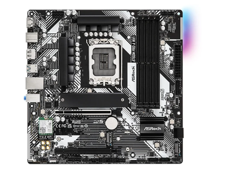 ASRock B760M Pro-A WiFi DDR5 Micro ATX Motherboard