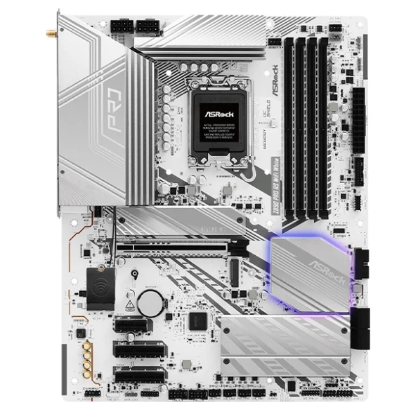 ASRock Z890 Pro RS WiFi White DDR5 ATX Motherboard
