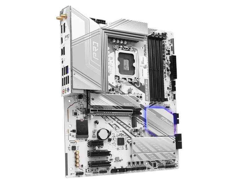 ASRock Z890 Pro RS WiFi White DDR5 ATX Motherboard