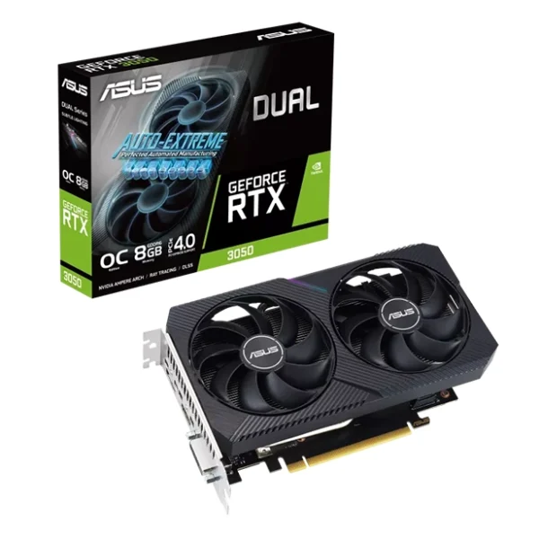 ASUS Dual GeForce RTX 3050 V2 8GB Graphics Card