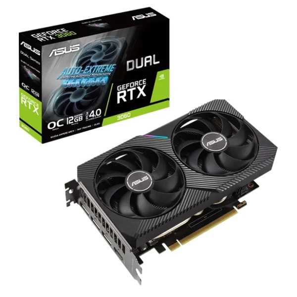ASUS Dual GeForce RTX 3060 V2 OC Edition Graphics Card