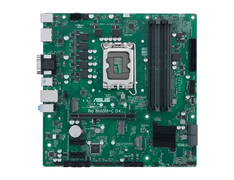 ASUS Pro B660M C D4 CSM Motherboard