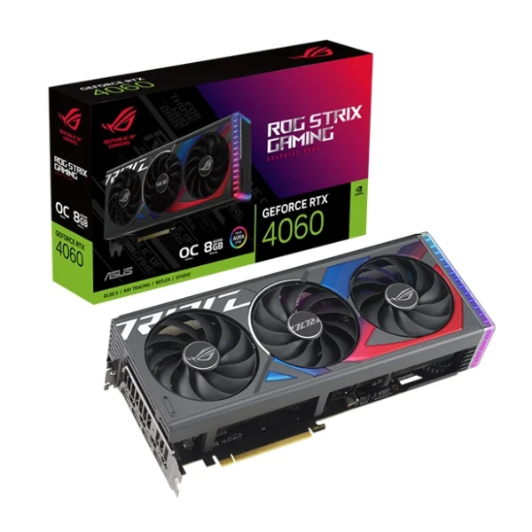 ASUS ROG Strix GeForce RTX 4060 OC Edition Graphics Card