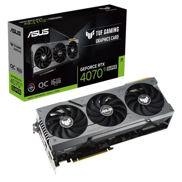 ASUS TUF Gaming GeForce RTX 4070 Ti SUPER Graphics Card