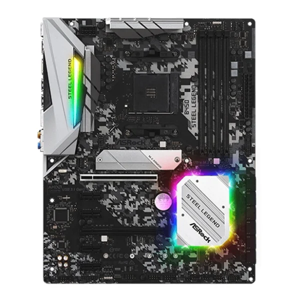 Asrock B450 Steel Legend AMD ATX Motherboard