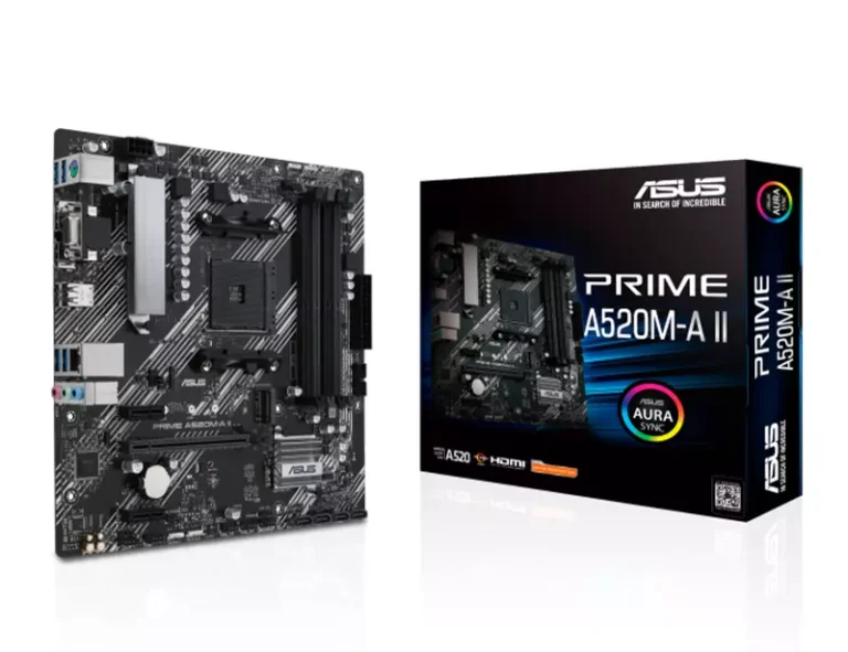 Asus PRIME A520M A II AM4 Motherboard