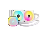 Corsair H100i RGB 240mm Liquid CPU Cooler White