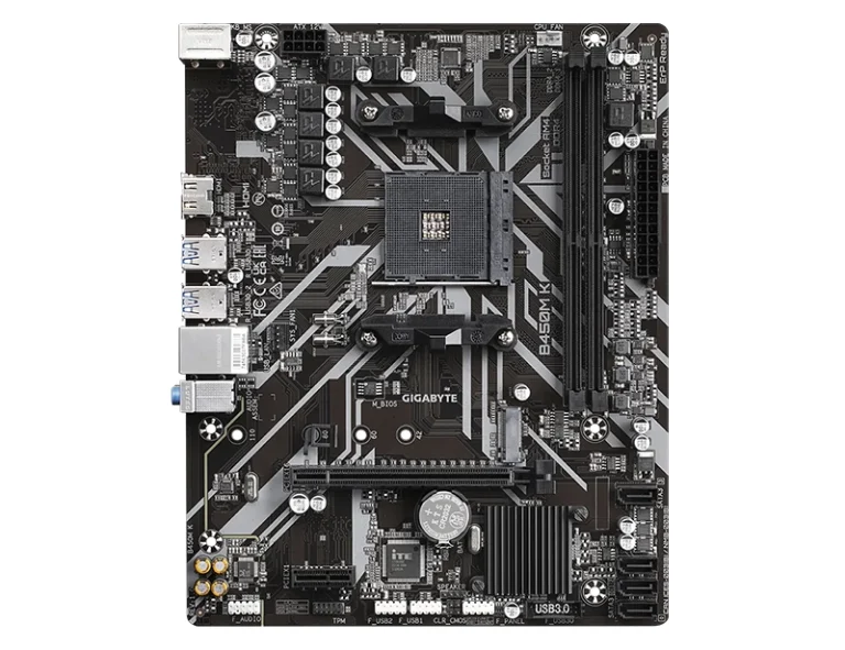 Gigabyte B450M K AM4 Micro-ATX Motherboard