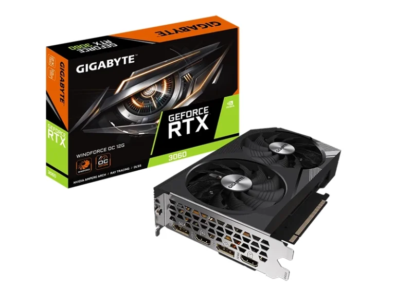 GIGABYTE GeForce RTX 3060 WINDFORCE Graphics Card