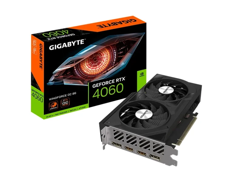 GIGABYTE GeForce RTX 4060 WINDFORCE Graphics Card