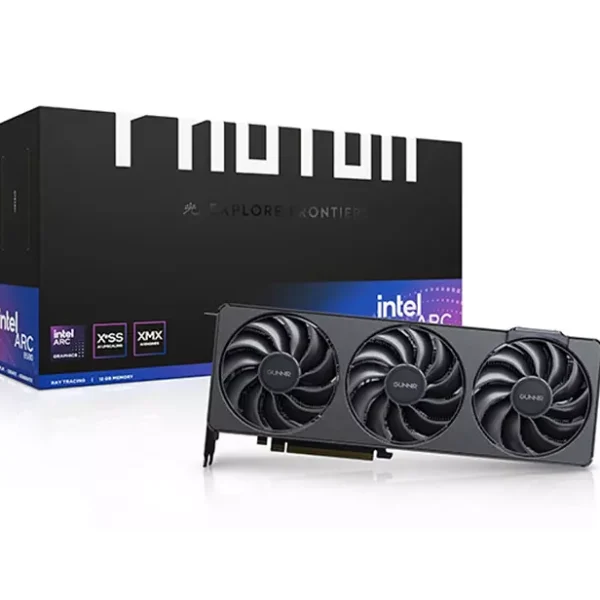 GUNNIR B580 OC 12GB GDDR6 Black Graphics Card