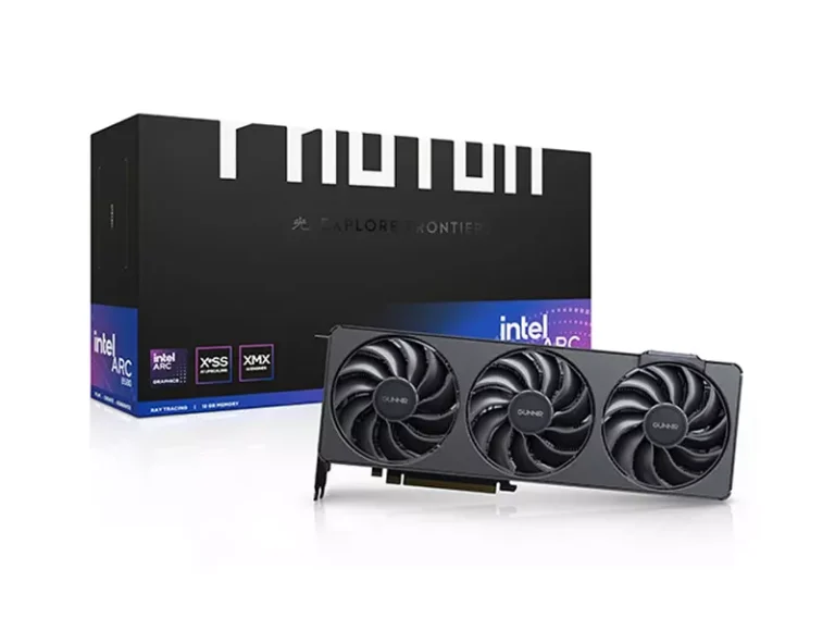 GUNNIR B580 OC 12GB GDDR6 Black Graphics Card