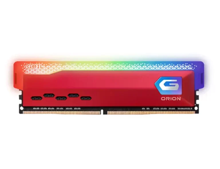 Geil 8GB DDR4 3200MHz Orion RGB RAM RED