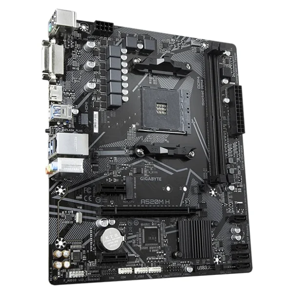 Gigabyte A520M H AM4 Motherboard