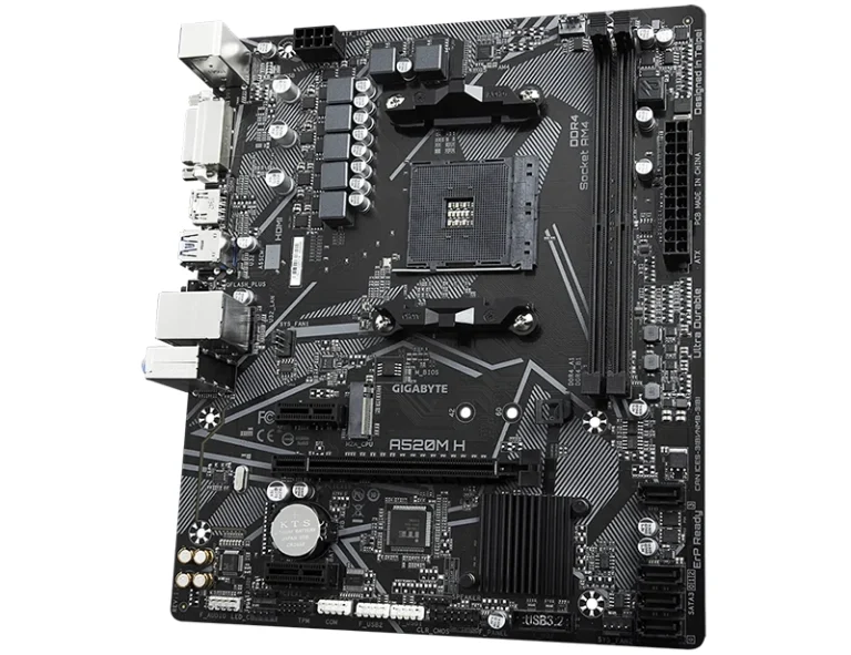 Gigabyte A520M H AM4 Motherboard