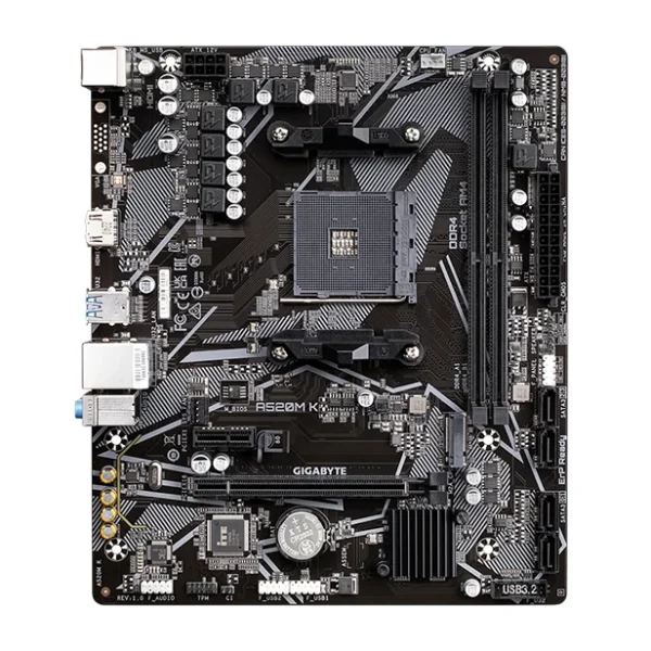 Gigabyte A520M K AM4 Micro ATX Motherboard