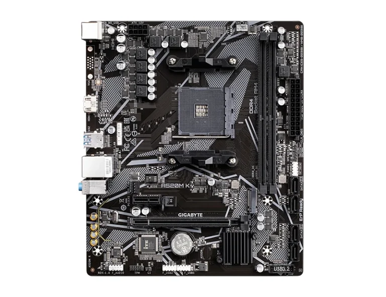 Gigabyte A520M K AM4 Micro ATX Motherboard