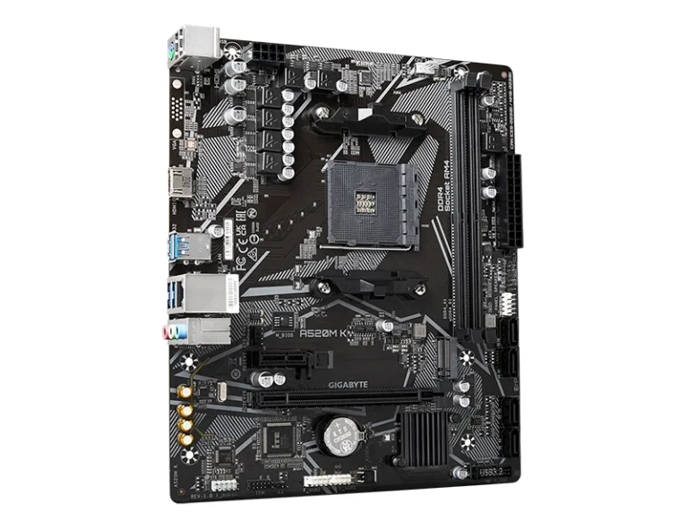 Gigabyte A520M K AM4 Micro ATX Motherboard
