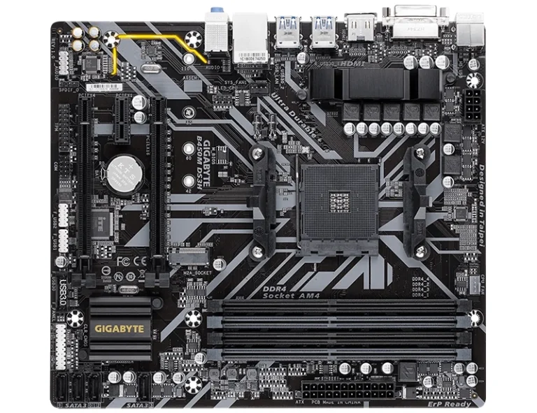 Gigabyte B450M DS3H AM4 Motherboard