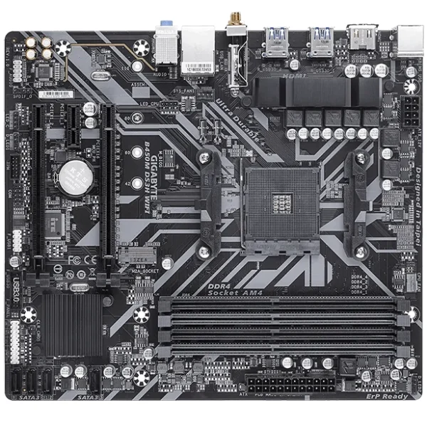 Gigabyte B450M DS3H WIFI AM4 AMD Motherboard