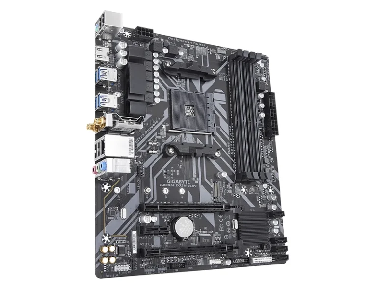 Gigabyte B450M DS3H WIFI AM4 AMD Motherboard