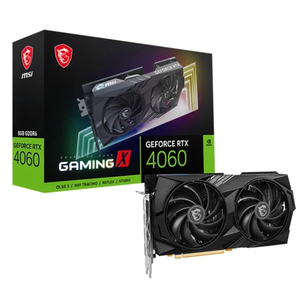 MSI GeForce RTX 4060 GAMING X 8GB Graphics Card