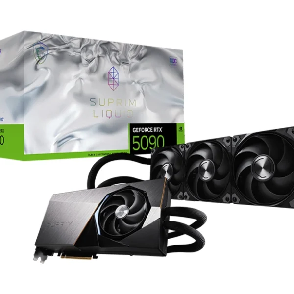 MSI GeForce RTX 5090 32G SUPRIM LIQUID SOC Graphics Card