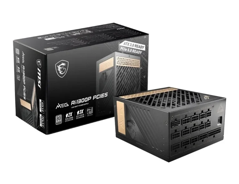 MSI MEG Ai1300P PCIE 5.0 1300W Power Supply